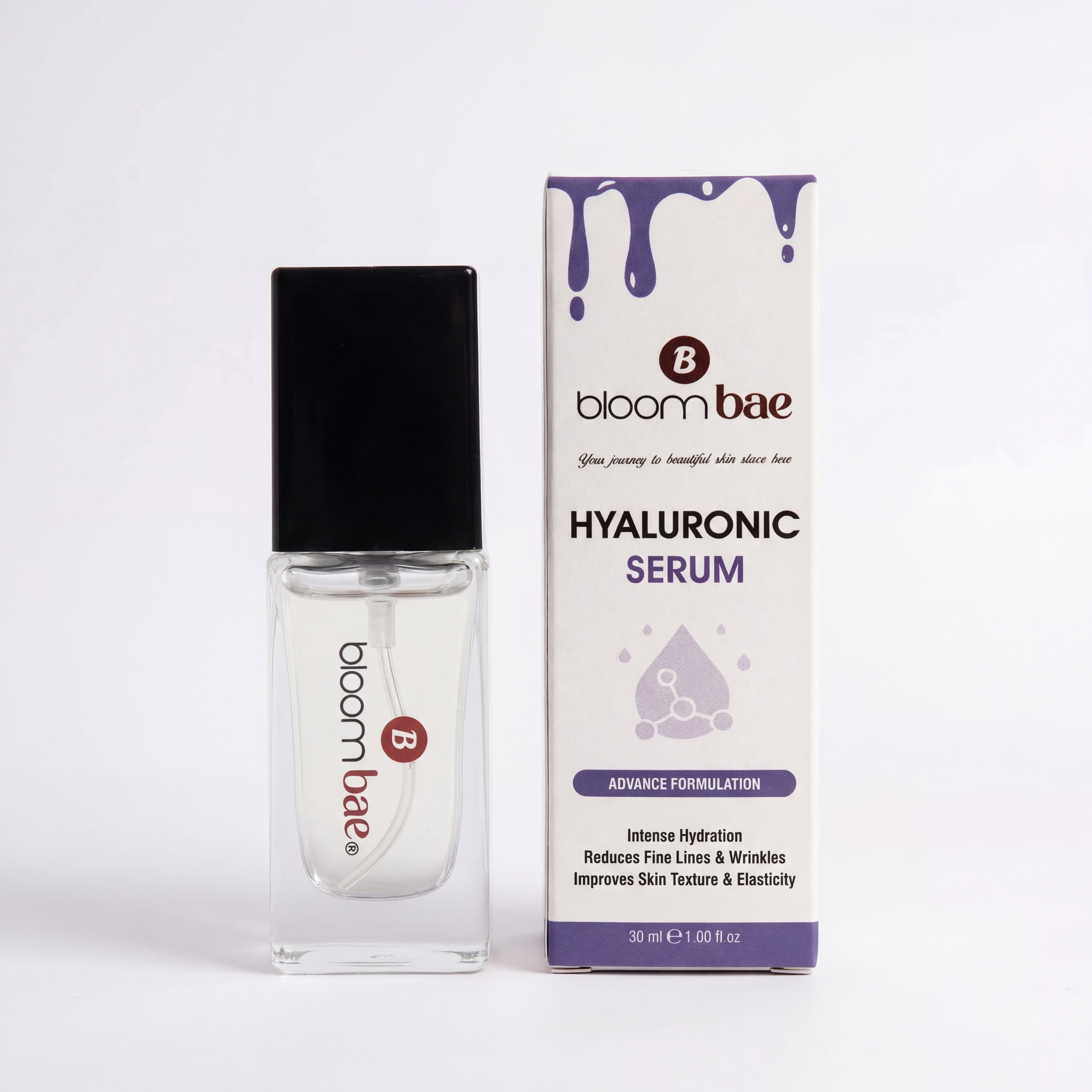 Bloombae Hyaluronic Serum for anti-aging and plump dewy skin in Pakistan