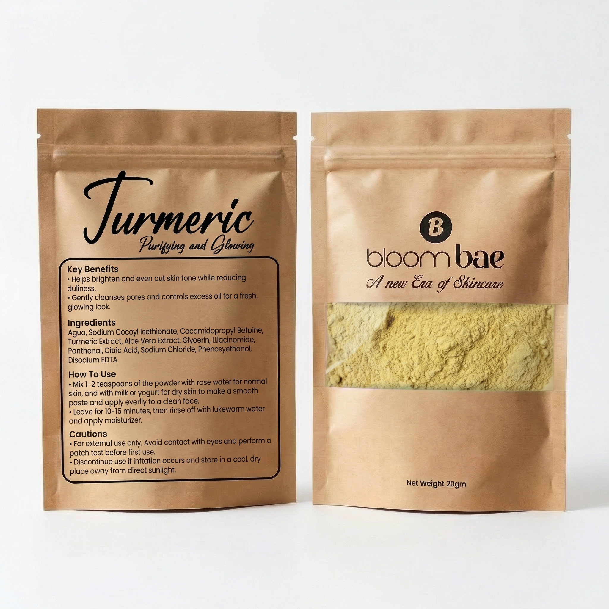 Powdered Face Mask (Pack of 4)