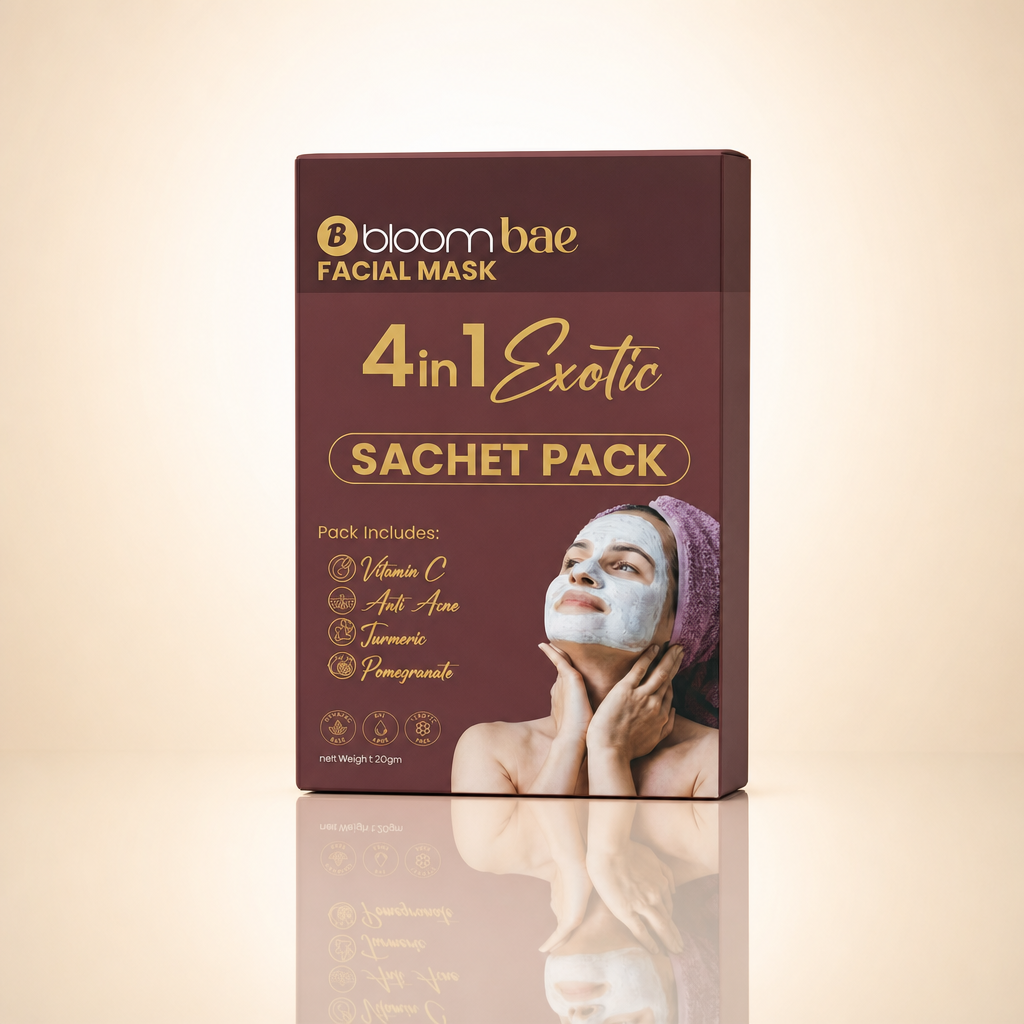 Powdered Face Mask (Pack of 4)