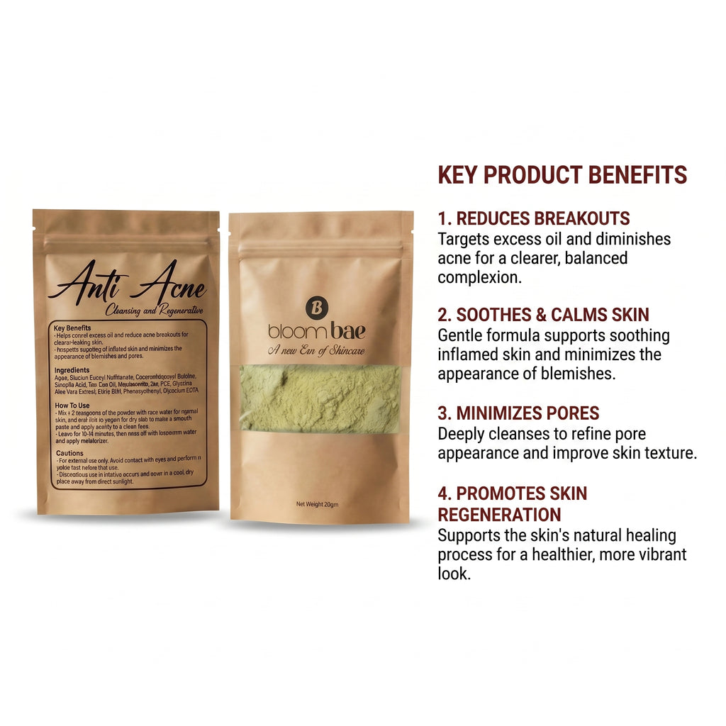 Powdered Face Mask (Pack of 4)