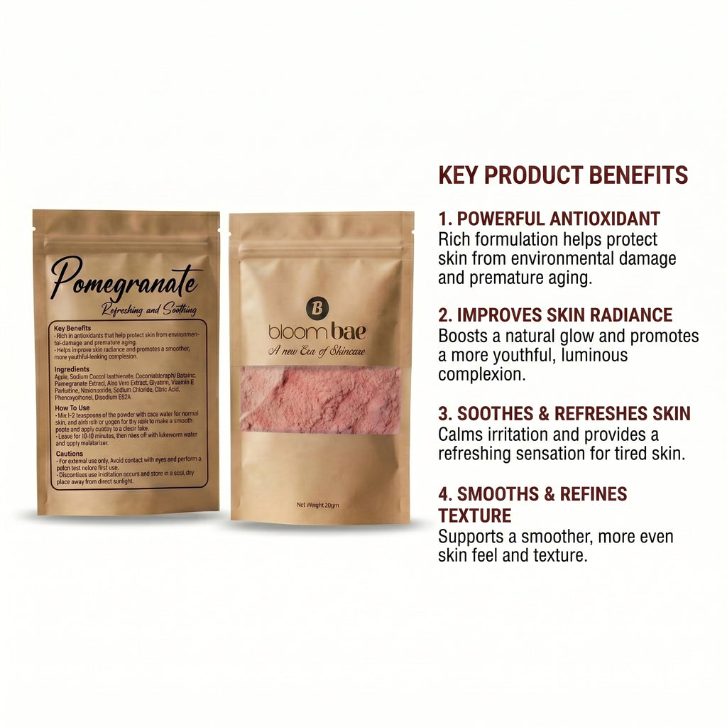 Powdered Face Mask (Pack of 4)